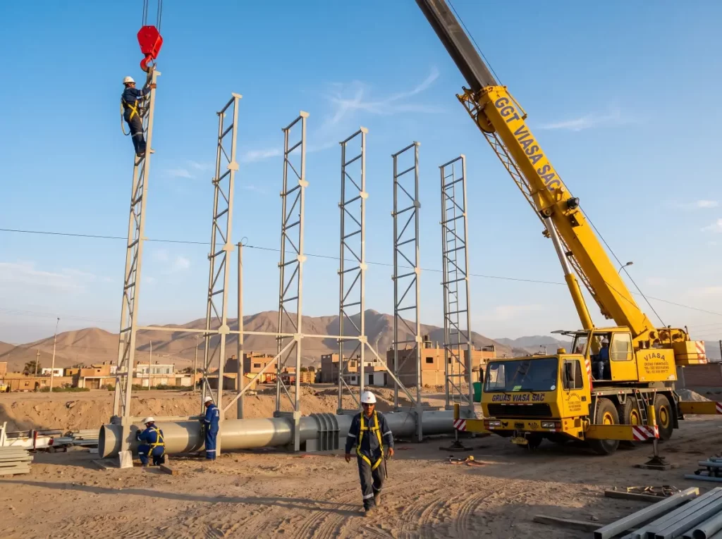 Montaje de estructuras metálicas